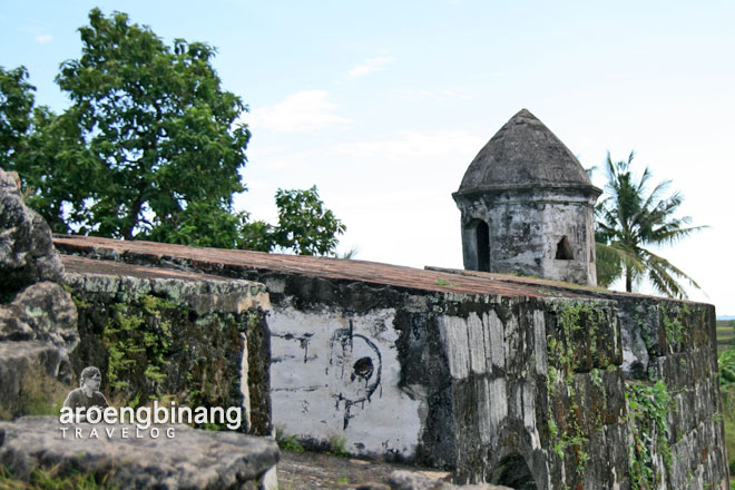lubang intai gardu jaga benteng speelwijk serang banten