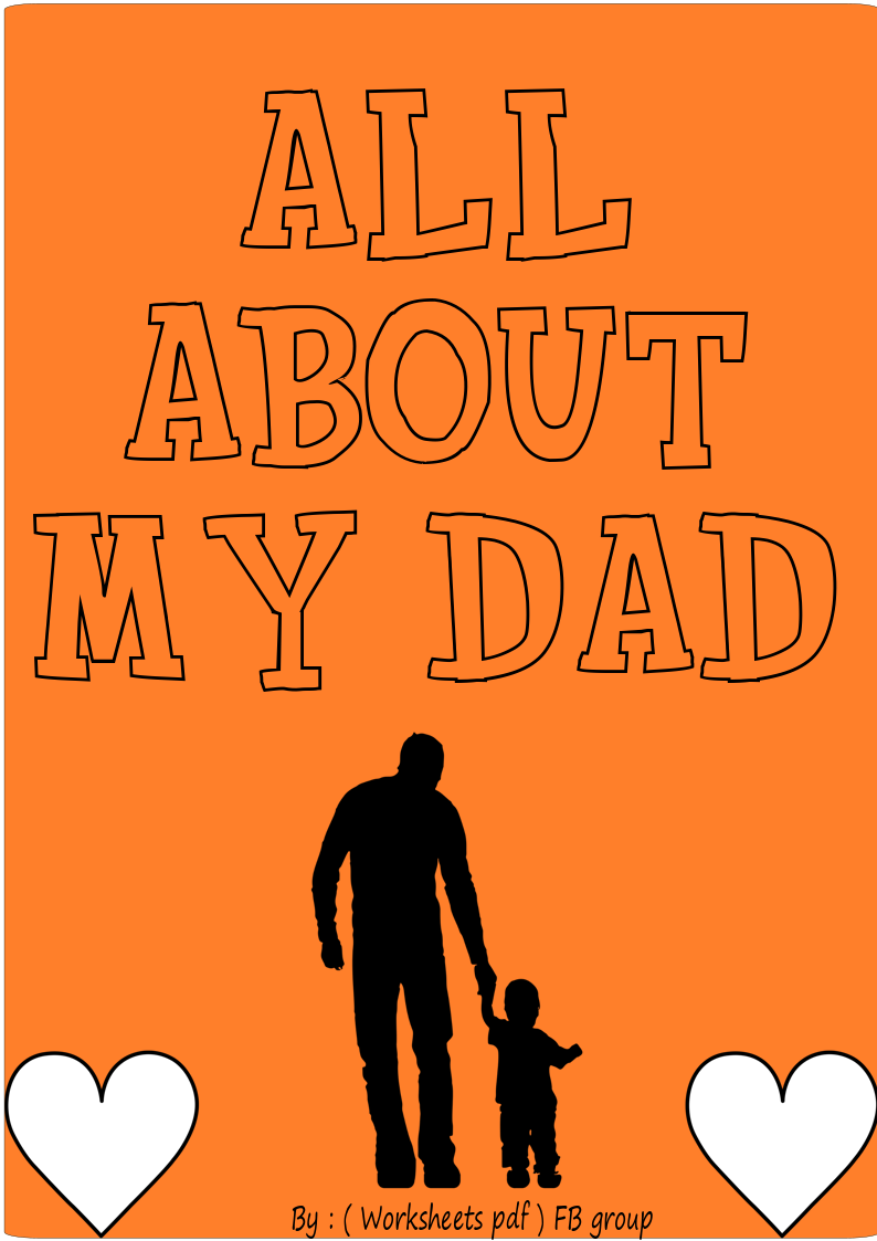 Download All About My Dad Free Printable Book Templates Pdf