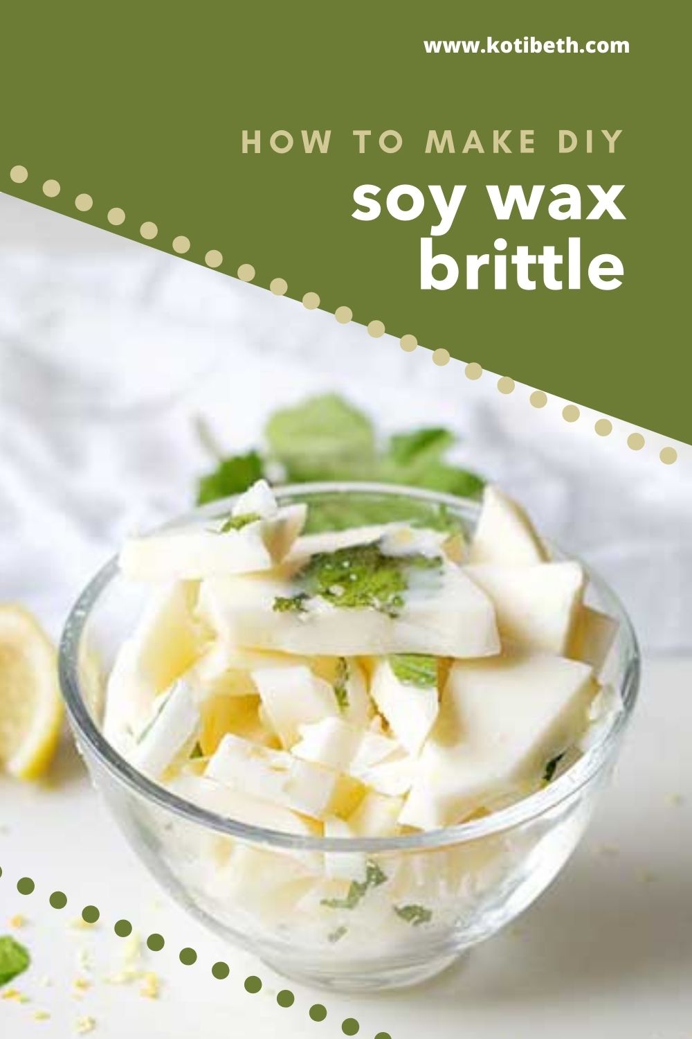 How to Make Wax Bark With Soy Wax, Essential Oils Koti Beth