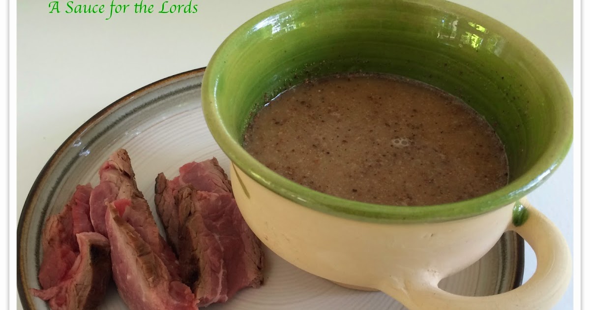 A Taste of History with Joyce White A Bold 12th Century Sauce for the Lords!