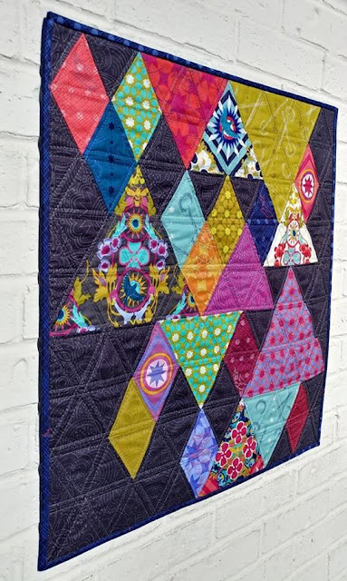 End Game mini quilt