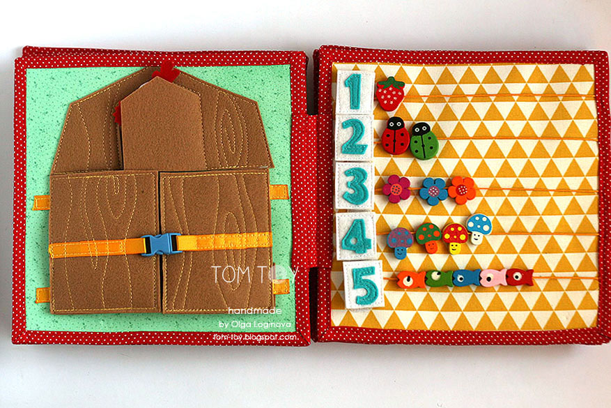 Tomtoy Quiet Book For Xavier