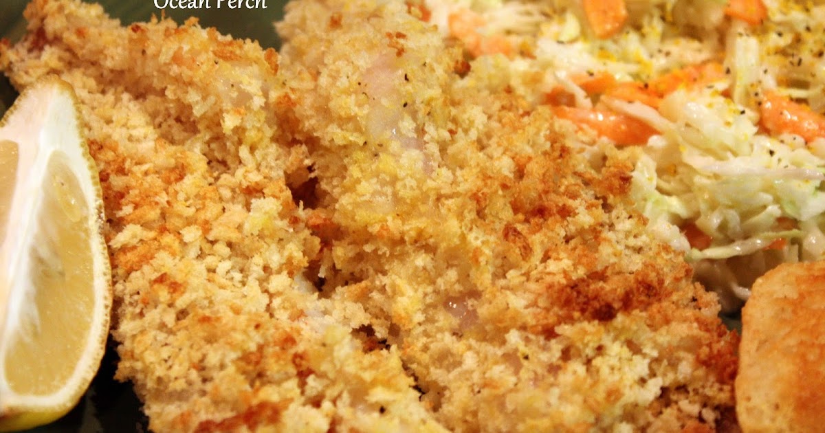 Fleur de Lolly Baked Panko Crusted Ocean Perch