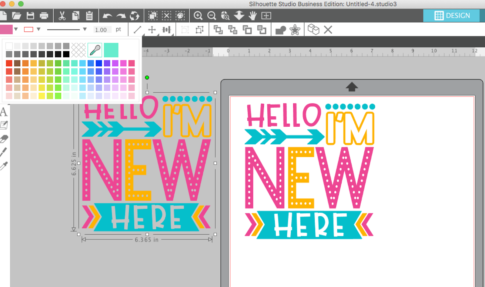 Trick to Saving HTV with on MultiColored Heat Transfer Vinyl Designs