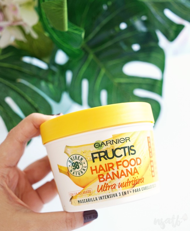Fructis Hair Food Banana. Rizos hidratados y definidos | Not so addicted Beauty