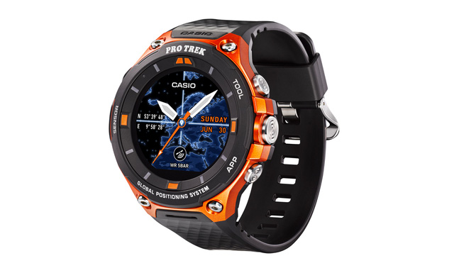 Casio ra mắt đồng hồ thông minh Pro Trek WSD - F20 chạy Android Wear 2.0