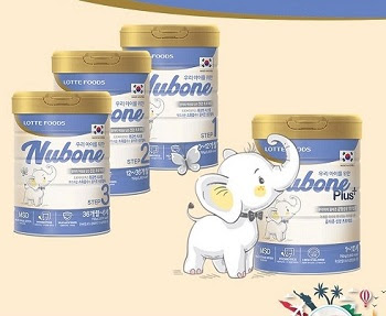 Sữa Nubone của Lotte Foods