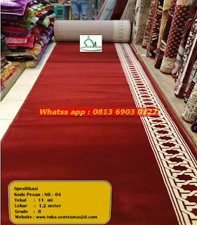 Grosir Karpet Masjid di Solo | Hub: 081369030127