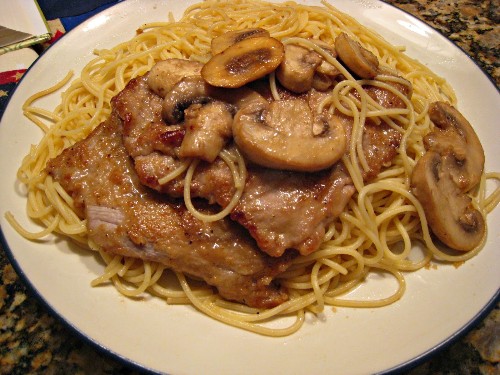 The Cooking Accountant Friday Night Dinner Veal Scaloppine Marsala