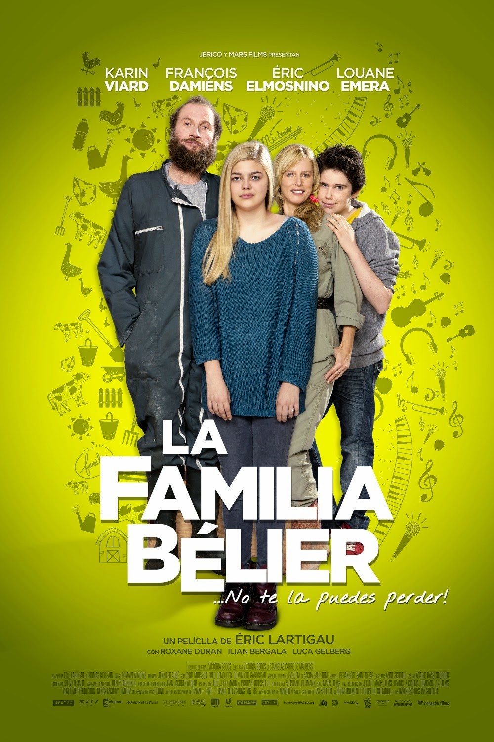 Pantalla Sonora LA FAMILIA BÉLIER Irresistible comedia en torno al