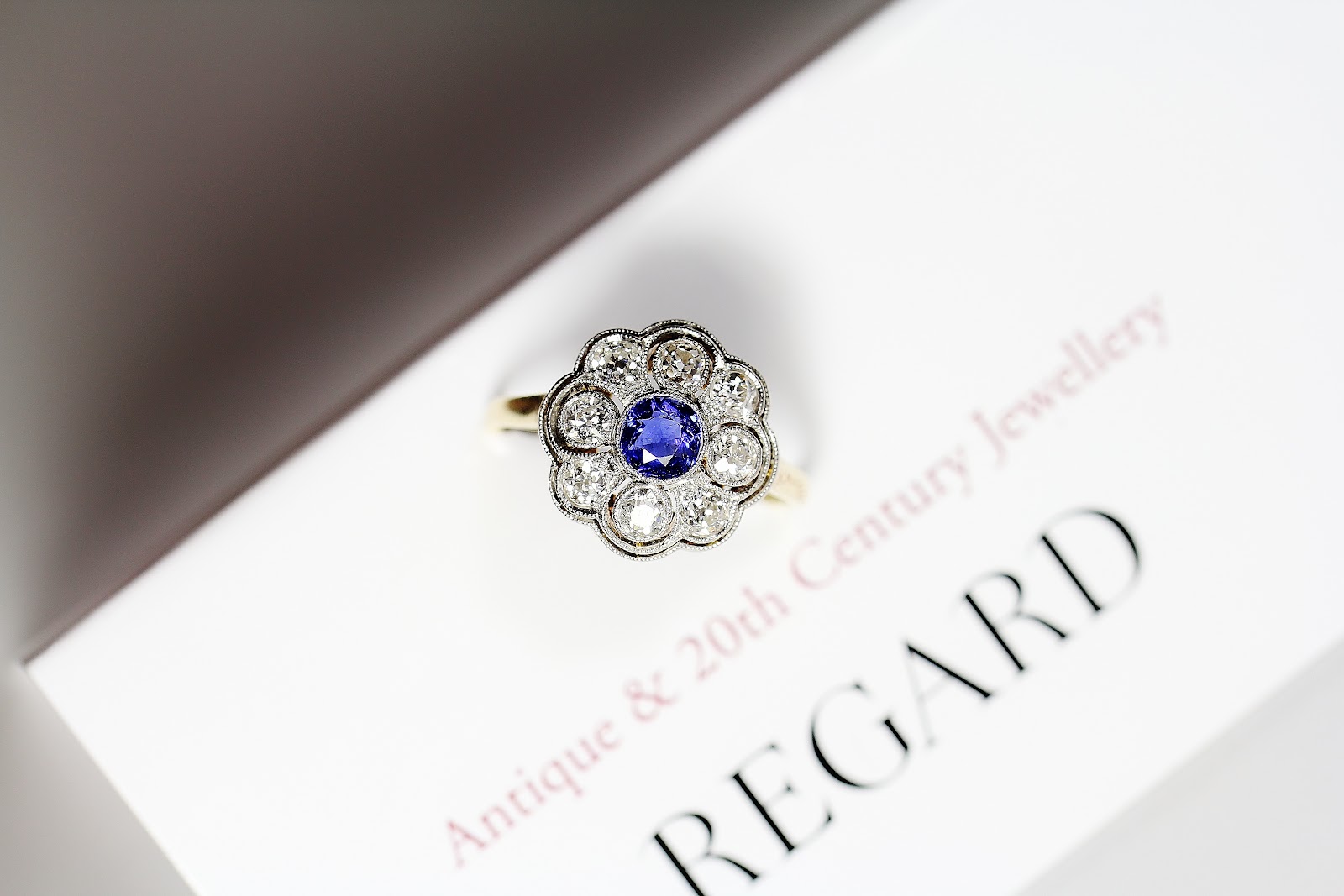 Bright days ahead: 気高きリング NOBLE RING Sapphire & Diamond Ring