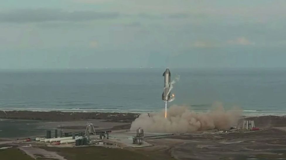 Elon Musk’s SpaceX Starship rocket lands successfully but then explodes