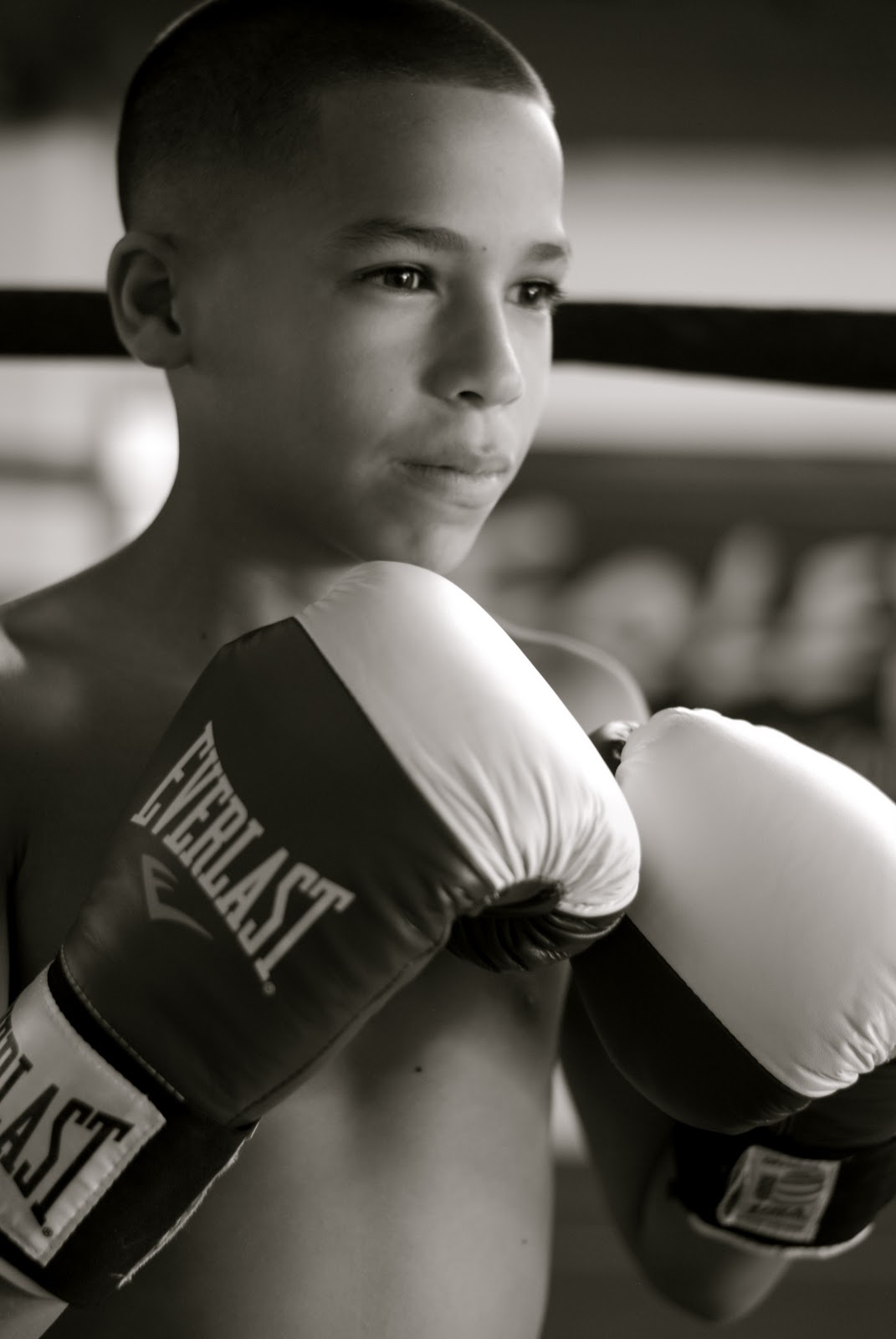 LauraMichellePhotography Santana Boxing Portrait Session