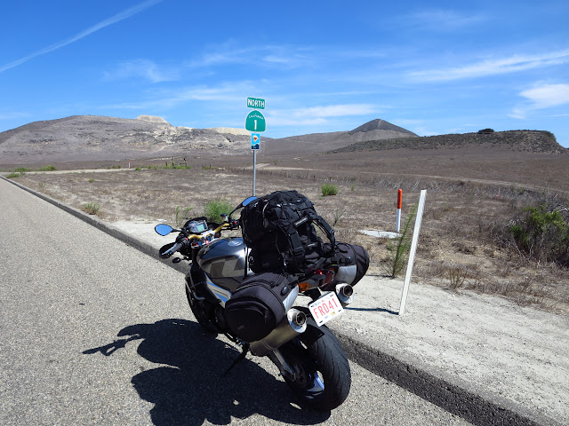 Aprilia Tuono Cabrillo Highway