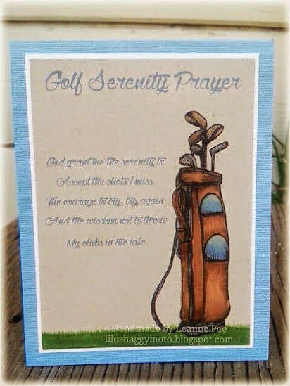 Finding My Groove...: Golf Serenity Prayer