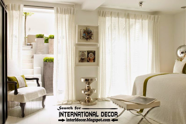 Top trends living room curtain styles, colors and materials