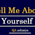 Tell Me About Yourself Answer for Fresher 