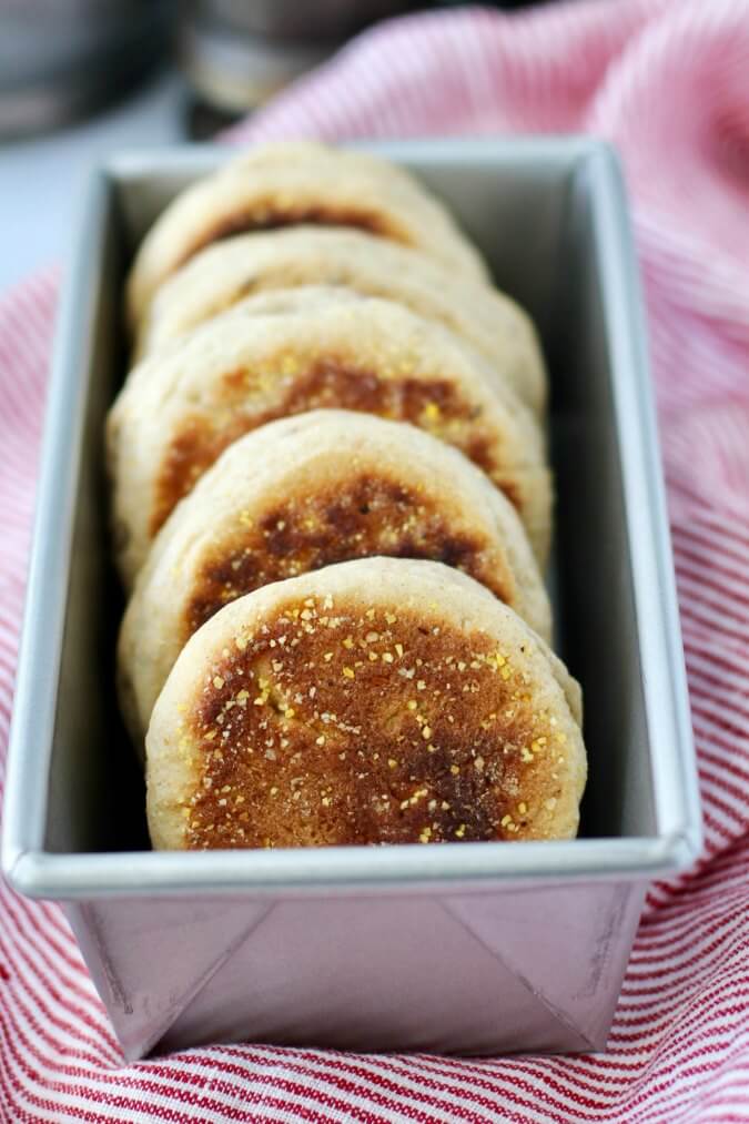 Deli Rye English Muffins Karen's Kitchen Stories