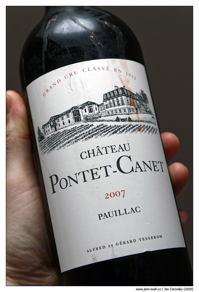 Château Pontet-Canet a noční můra 2007 | Jižní svah - nejen o víně