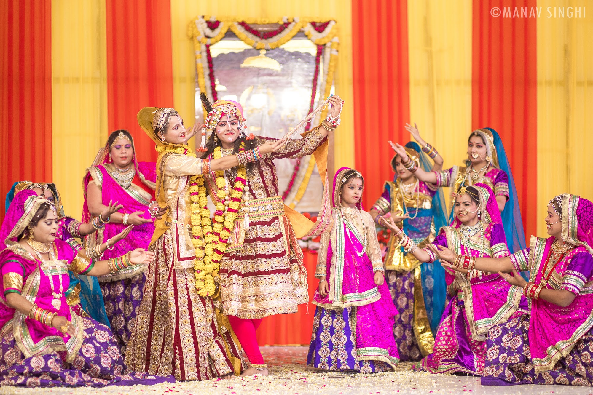 Fag Utsav, Govind DevJi Mandir, Jaipur - 2021