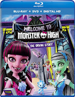 Monster High: Welcome to Monster High Blu-ray Cover