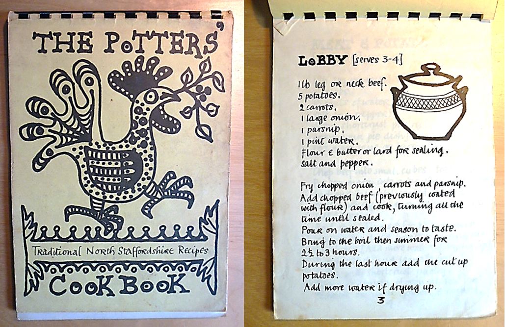 Potbank Dictionary words and dialect of the Potteries L M