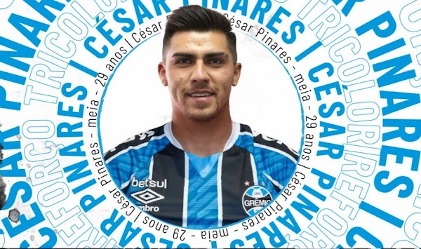 Oficial: Gremio de Porto Alegre, firma César Pinares