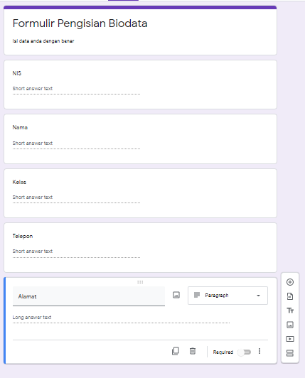Cara Membuat Formulir Menggunakan Google Form