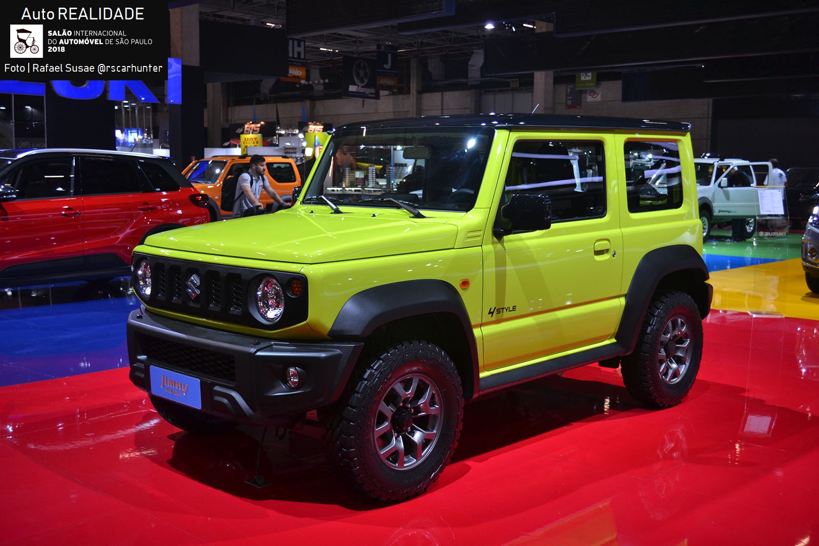 Suzuki Jimny Sierra chega ao Brasil em novembro