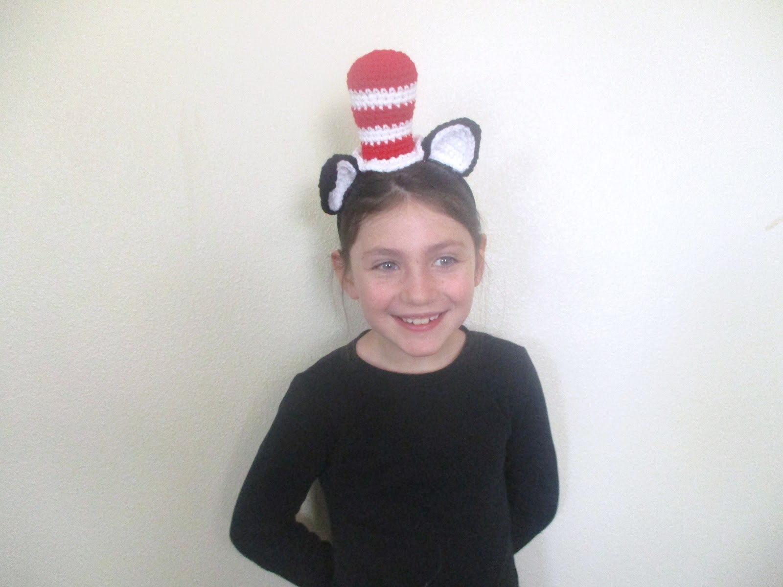 The Cozy Red Cottage: Cat in the Hat headbands