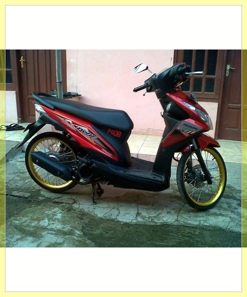 37 Cara modifikasi beat sederhana simple matic honda fi injeksi warna