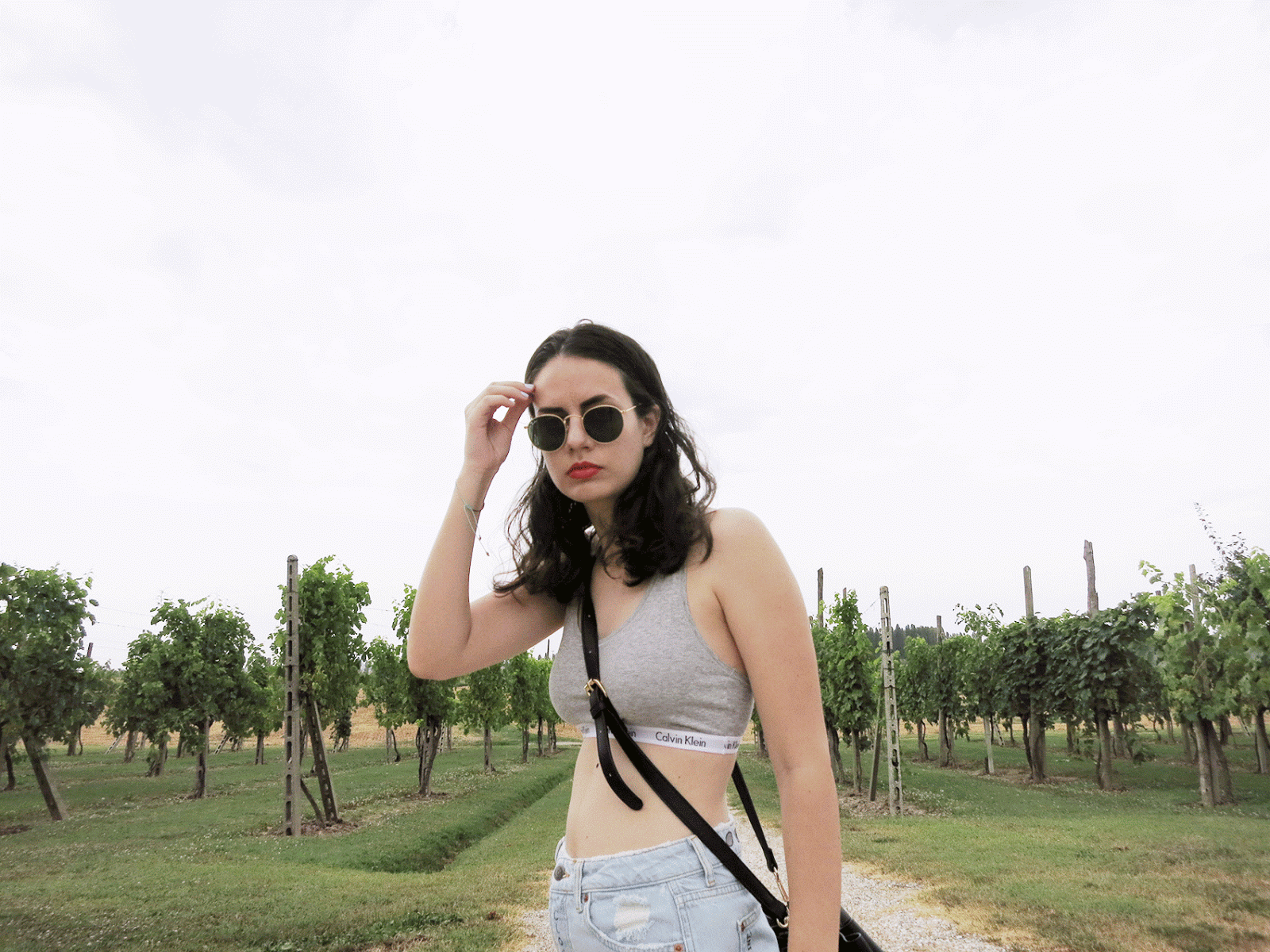 kateidoscope x justfab bucket bag