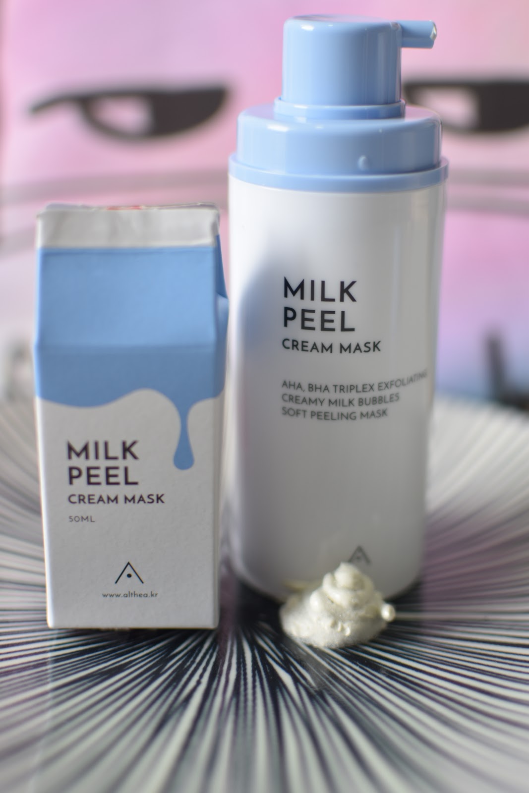 Althea Korea's new Milk Peel Cream Mask Betty's Journey