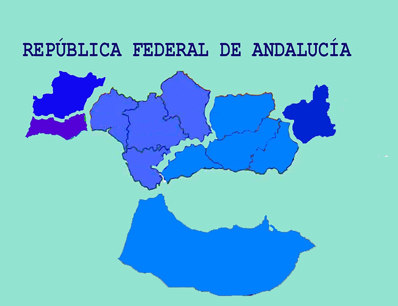 Los independentistas andaluces proclaman un Gobierno &quot;virtual&quot; republicano