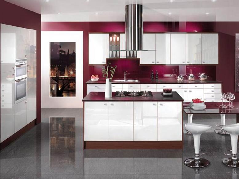 Modern Kitchen Color Combinations Home Interior Exterior