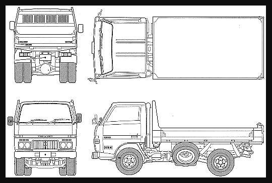 Gambar Truk Pasir-kenworth