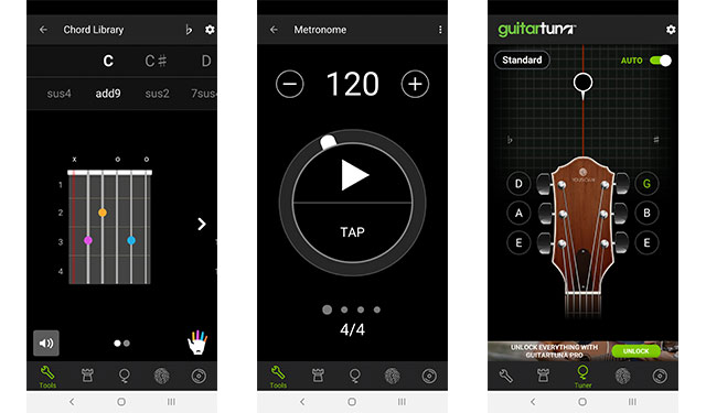 GuitarTuna Aplikasi Tuner Gitar Terbaik