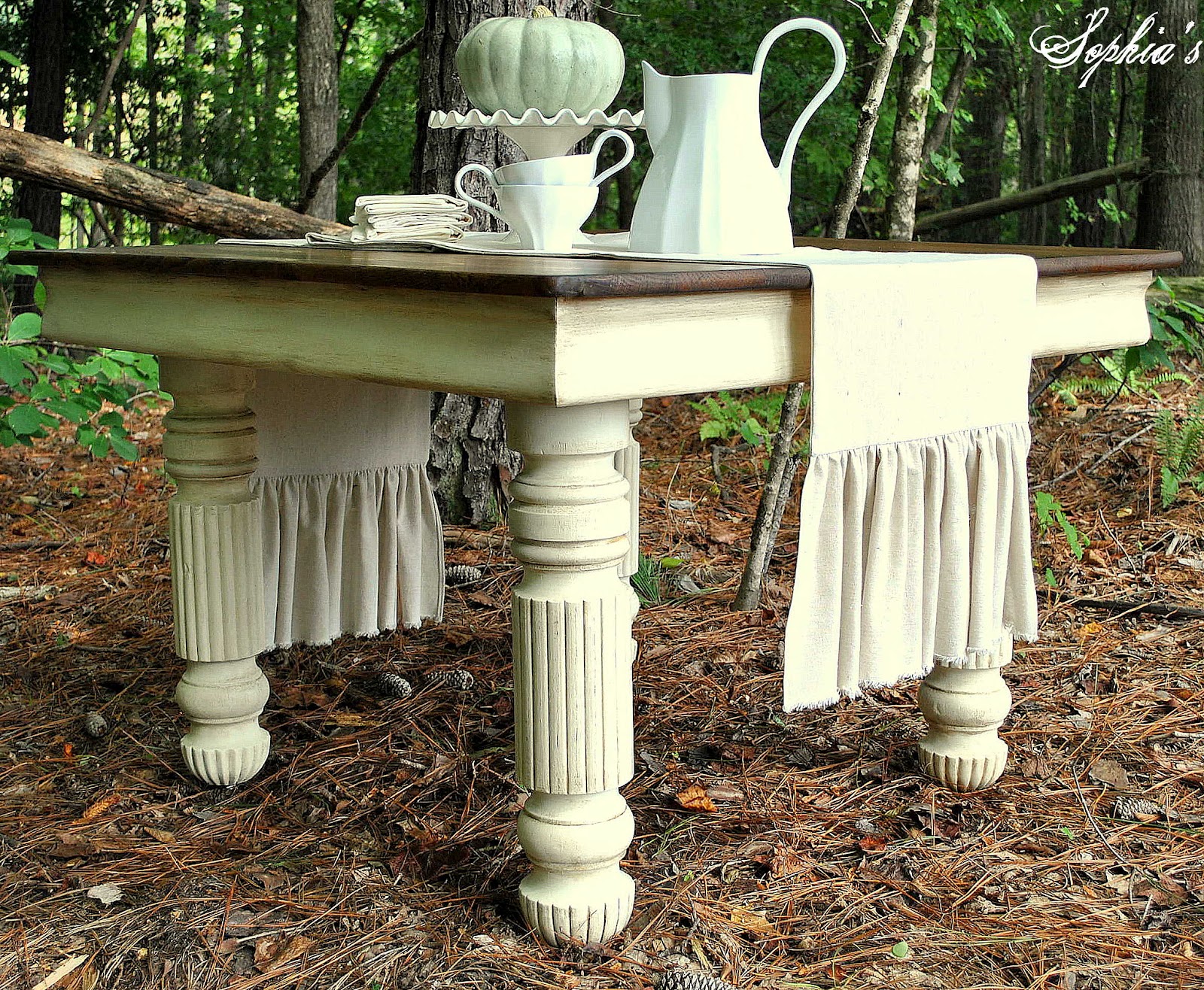 Oak Table Transformation
