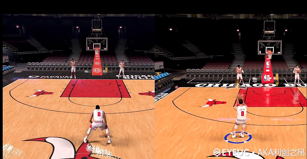 NBA 2K21 Enhanced Floor Depth v1.1 by Psamyou