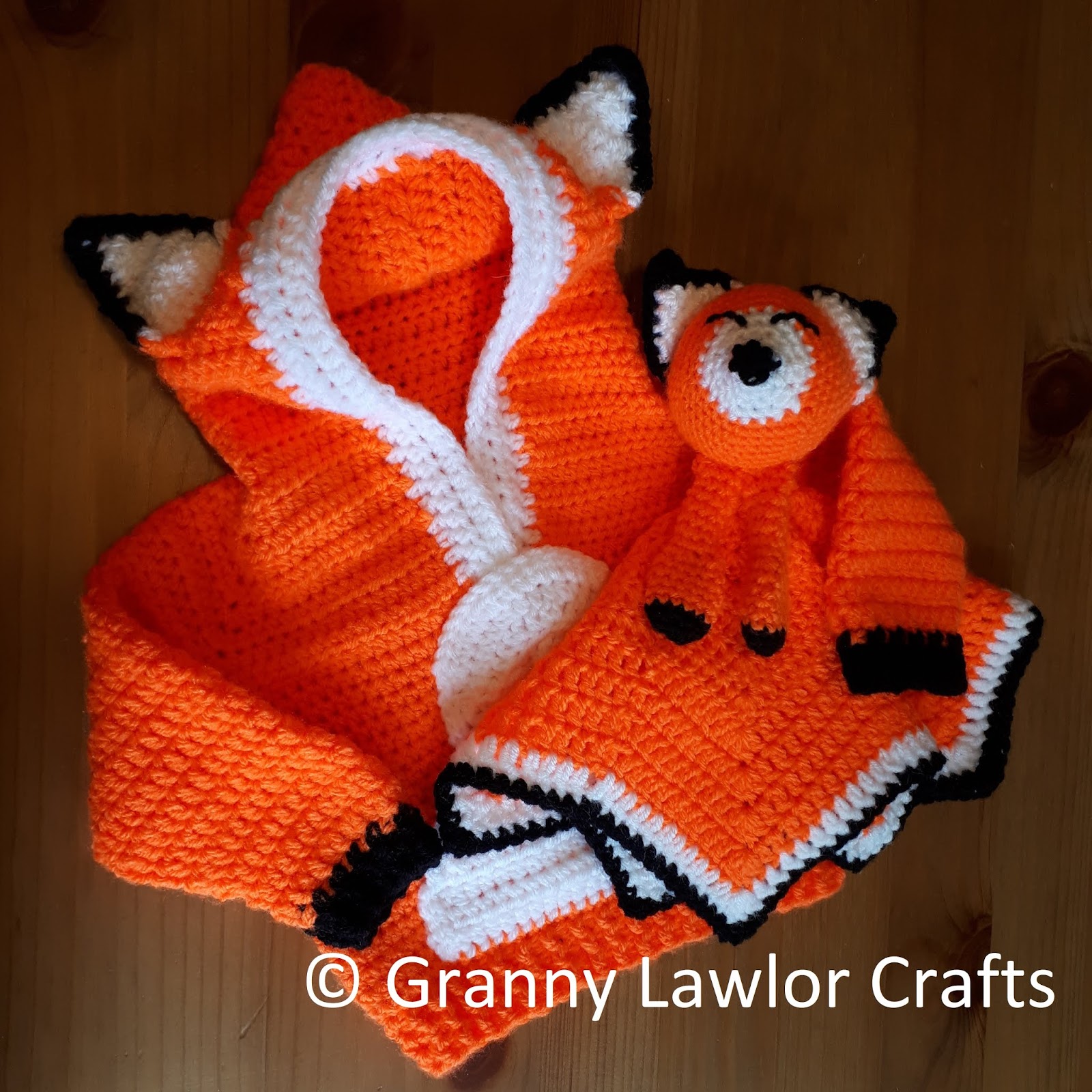 Granny Lawlor Crafts: Fox Lovey - Free Crochet Pattern