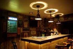 Reclaimed Rustics: Barn Wood Bar
