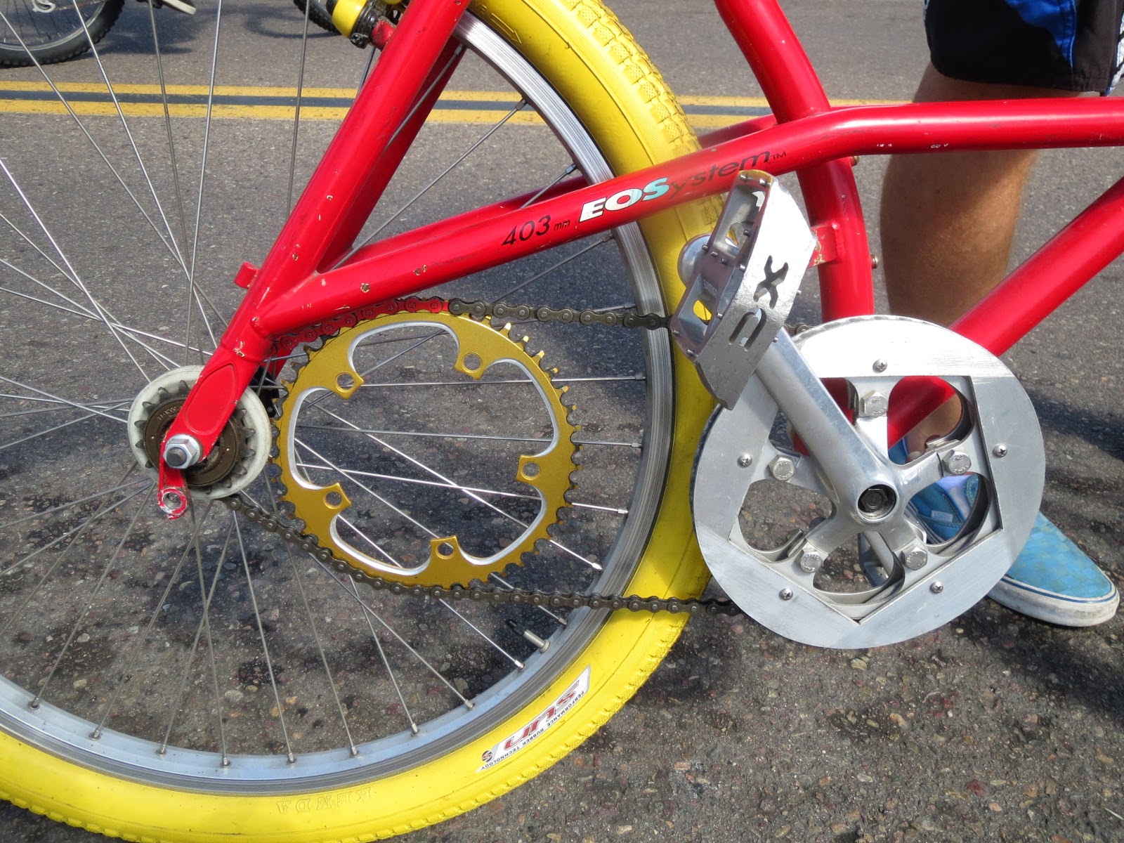 Bikeville thoughts Interesting Chain Tension System & RetroDirect