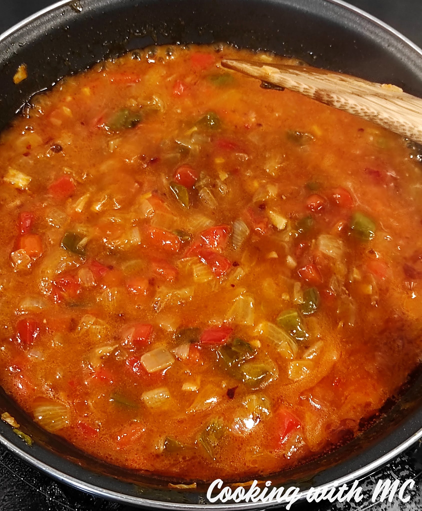 Salsa brava (spicy dipping sauce)
