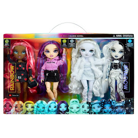 Rainbow High Daria Roselyn Special Edition Rainbow and Shadow High 4-Pack Doll