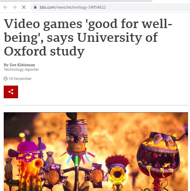 PUBLICADOS BRASIL Estudo de Oxford aponta que jogar videogame faz bem