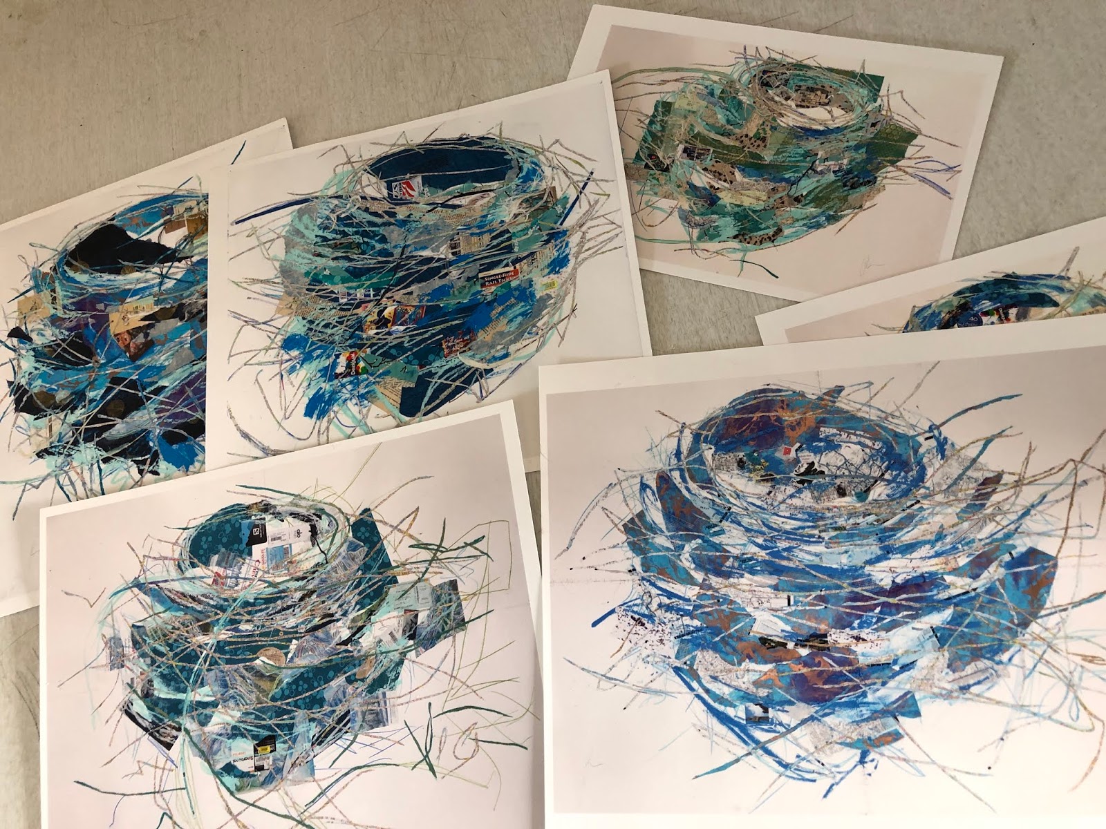 Chasing Santa Fe: ARTIST KATE RIVERS - DREAM STUDIO