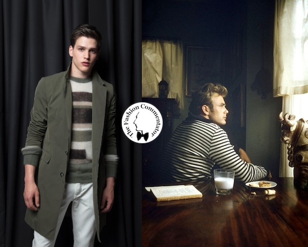Ermanno Scervino Uomo SS 2014 - James Dean striped sweater