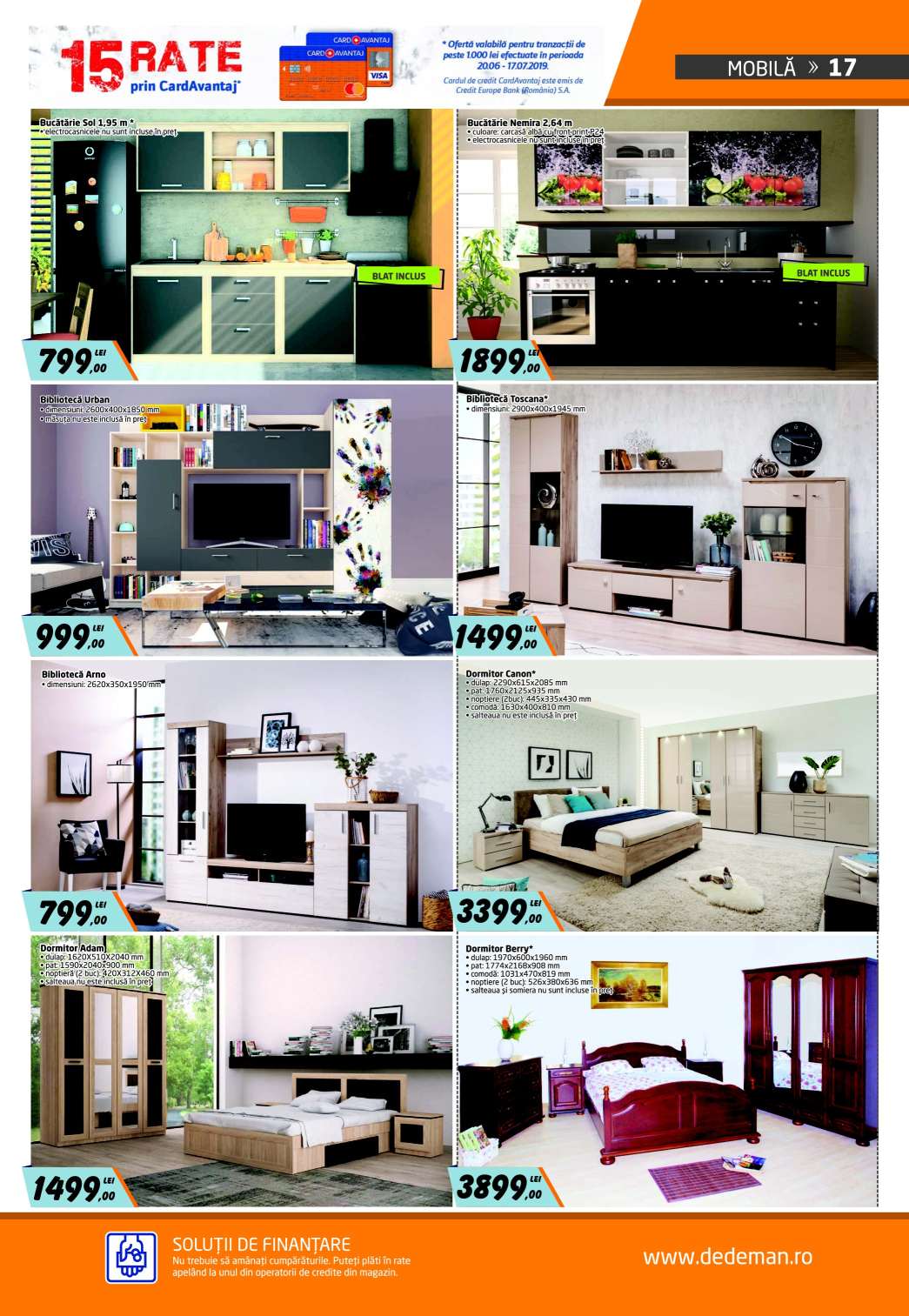 CATALOG DEDEMAN 20 iunie 17 iulie 2019. Brosura cu oferte de vara