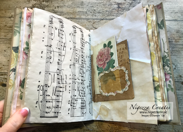 Nigezza Creates a Junk Journal using Stampin' Up! and her stash! 