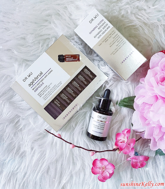 Review: Dr. Wu All-New ageVersal Repairing System ~ Dr. Wu Intensive Repairing Serum with Squalene and Dr. Wu ageVersal Multi-Peptides Anti-Aging Ampoule Dr. Wu All-New ageVersal Repairing Series Review, Dr. Wu Intensive Repairing Serum with Squalene, Dr. Wu ageVersal Multi-Peptides Anti-Aging Ampoule, Dr. Wu skincare, Dr. Wu Malaysia Beauty Review, Beauty